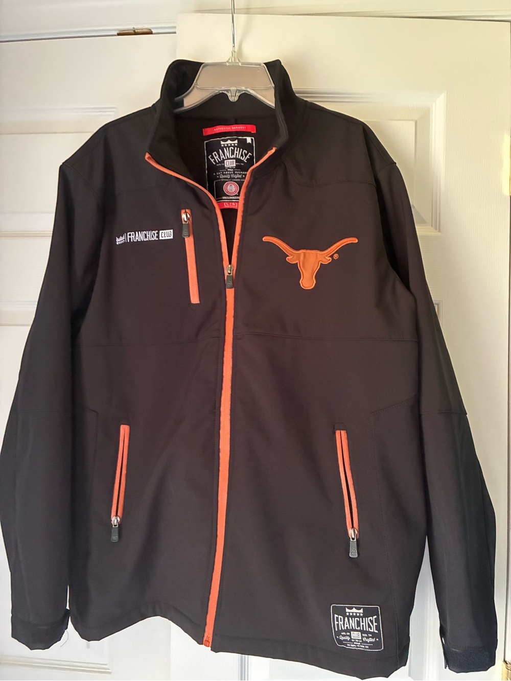 University of Texas Longhorns Men's Franchise Club Jacket, L